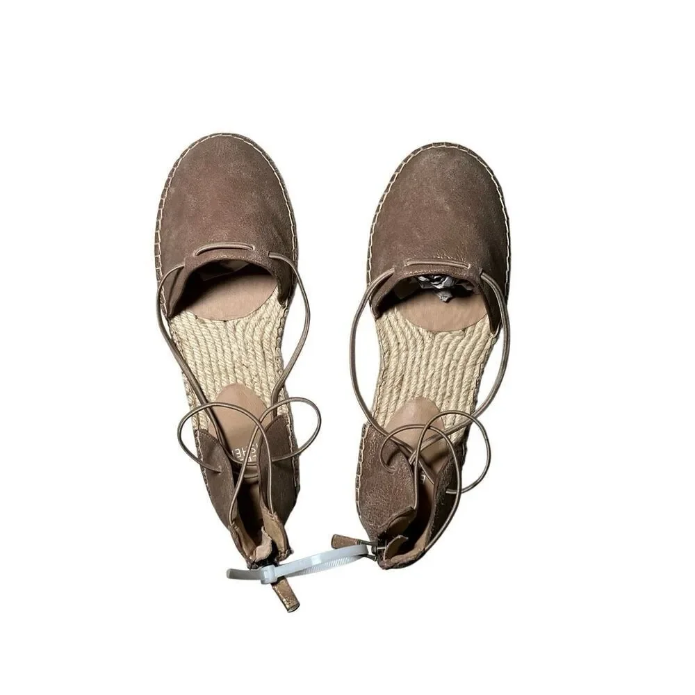 Eileen Fisher | Lace Leather Espadrille
